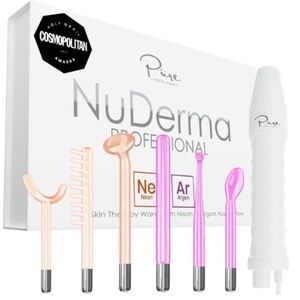 NuDerma Professional Skin Therapy Wand - Portable Skin Therapy Machine